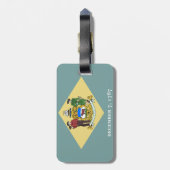 Delaware Gepäckanhänger (Rückseite vertikal)
