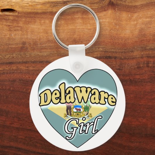 Delaware Girl Schlüsselanhänger (Vorderseite)