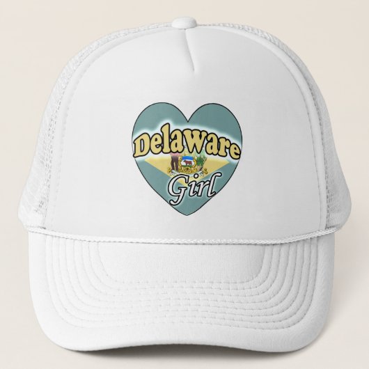 Delaware Girl Truckerkappe (Vorderseite)