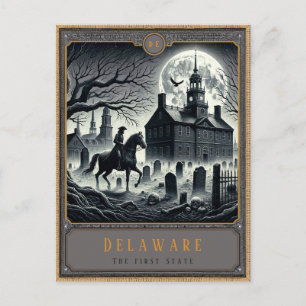 Delaware   Gothic Art Postkarte