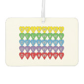 Delaware Hearful Colorful Autolufterfrischer (Rückseite)