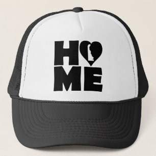 Delaware Home Heart State Ball Cap Trucker Hut Truckerkappe