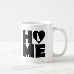Delaware Home Heart State Becher oder Reisebecher Kaffeetasse