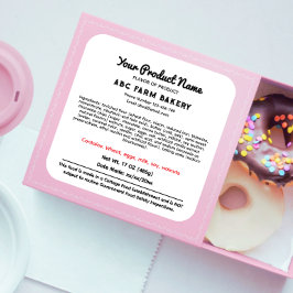 DELAWARE-Hütte - Etikett Quadratischer Aufkleber