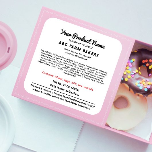 DELAWARE-Hütte - Etikett Quadratischer Aufkleber