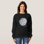 Delaware in meinem Soul Feather Liebe de Native Re Sweatshirt (Vorne ganz)