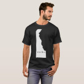 Delaware ist scheiße T-Shirt (Vorne ganz)