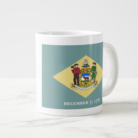 Delaware Jumbo-Tasse (Vorderseite Rechts)