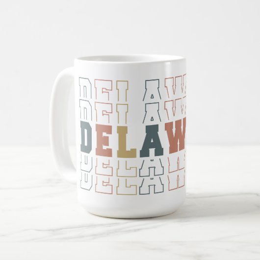 Delaware Kaffeetasse (Vorderseite Links)