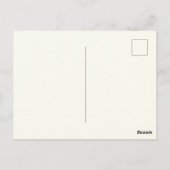 Delaware-Karte Postkarte (Rückseite)
