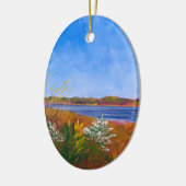 Delaware Keramik Ornament (Links)