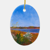 Delaware Keramik Ornament (Vorne)