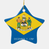 DELAWARE KERAMIK ORNAMENT (Vorne)