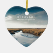 Delaware Keramik Ornament (Vorne)