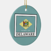 Delaware Keramik Ornament (Rechts)