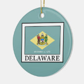 Delaware Keramik Ornament (Links)