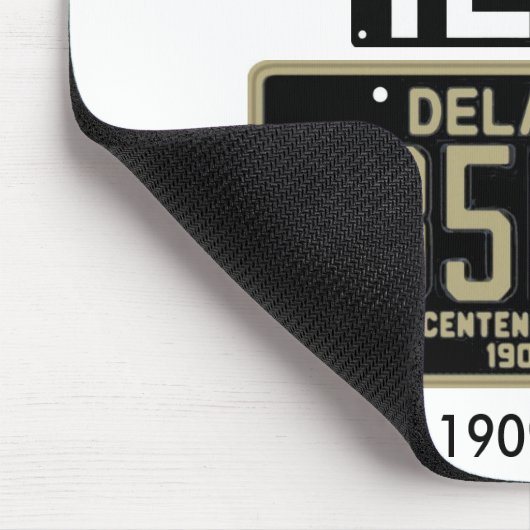 Delaware-Kfz-Kennzeichen Centennial Mousepad (Ecke)