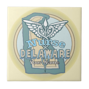 Delaware Krankenschwester Caduceus Kachel