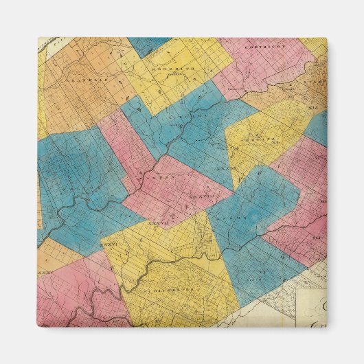 Delaware-Landkreis Magnet (Vorne)