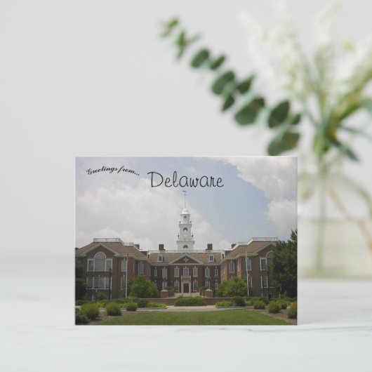 Delaware Legislative Hall Dover Delaware Postkarte (Stehend Vorderseite)