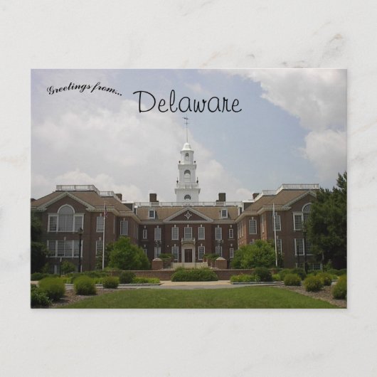 Delaware Legislative Hall Dover Delaware Postkarte (Vorderseite)