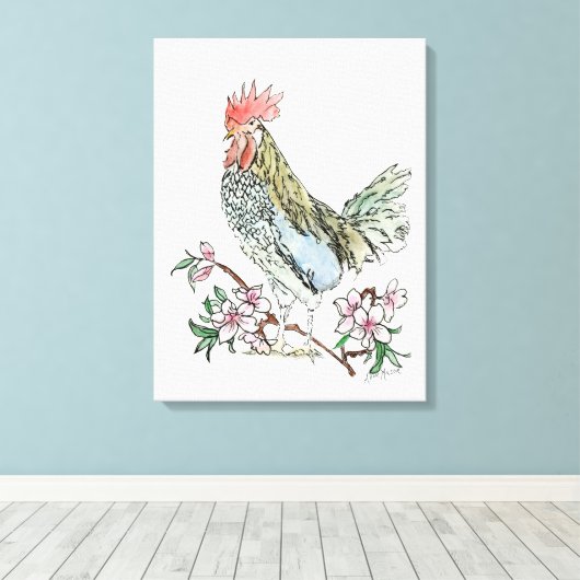 Delaware Leinwanddruck (Insitu (Holzboden))