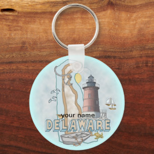 Delaware Leuchtturm Schlüsselanhänger