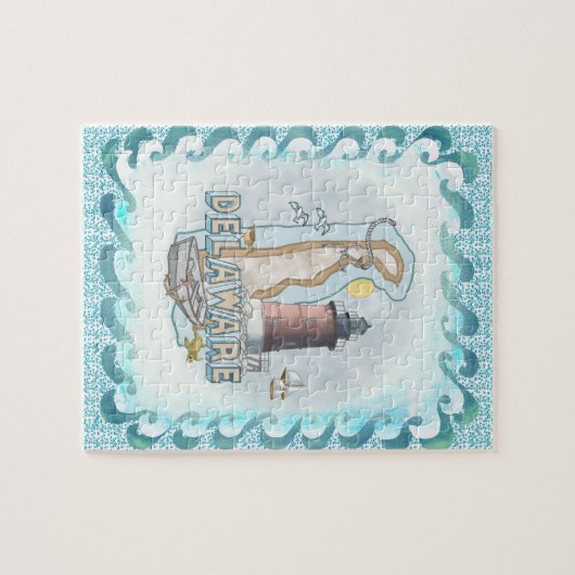 Delaware Lighthouse Puzzle (Horizontal)