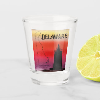 Delaware Lighthouse Schnapsglas