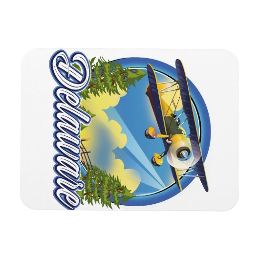 Delaware-Logo Magnet (Horizontal)