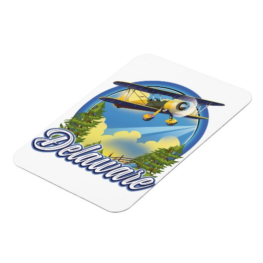 Delaware-Logo Magnet (Linke Seite)