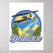 Delaware-Logo Poster (Vorne)