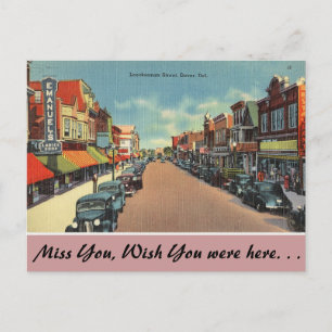 Delaware, Loockerman Street Postkarte