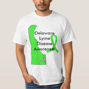 Delaware Lyme-Borreliose-Bewusstseinsshirt T-Shirt