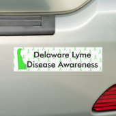 Delaware Lyme Disease Awareness Autoaufkleber (Auf Auto)
