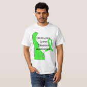 Delaware Lyme Disease Awareness Shirt (Vorne ganz)