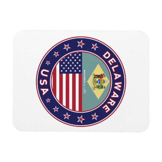 Delaware Magnet (Horizontal)