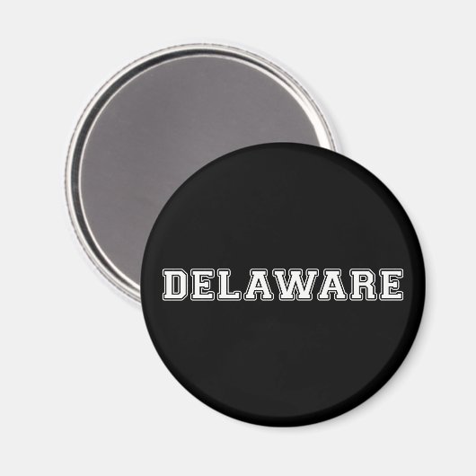 Delaware Magnet (Vorderseite/Rückseite)
