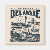 Delaware Magnet (Vorne)