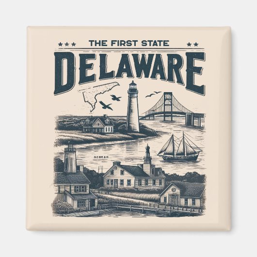 Delaware Magnet (Vorne)