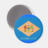 Delaware Magnet (Vorderseite/Rückseite)