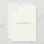 Delaware Map 5x7 Big Postcard Einladung (Rückseite)