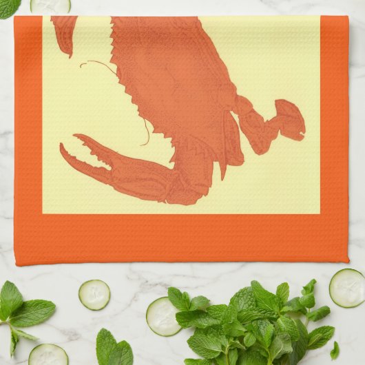 Delaware Maryland Virginia Crabs Recipe Geschirrtuch (Gefaltet)