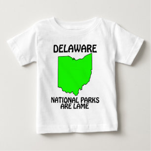 Delaware - Nationalparks sind lahm Baby T-shirt