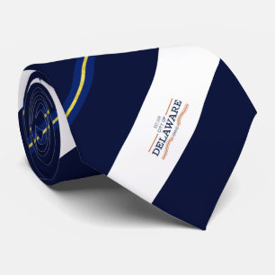 Delaware (Ohio) Stadtflagge Neck Tie Krawatte