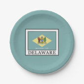 Delaware Pappteller (Vorderseite)