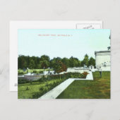 Delaware Park, Buffalo 1910 Vintag Postkarte (Vorne/Hinten)