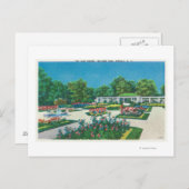 Delaware Park Rose Garden View Postkarte (Vorne/Hinten)