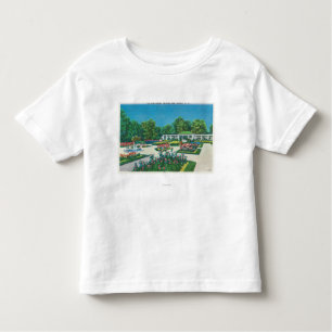 Delaware-Park-Rosen-Garten-Ansicht Kleinkind T-shirt