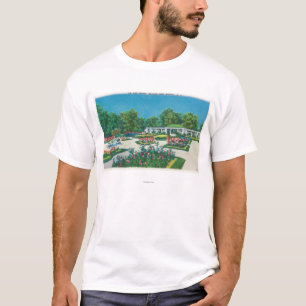 Delaware-Park-Rosen-Garten-Ansicht T-Shirt